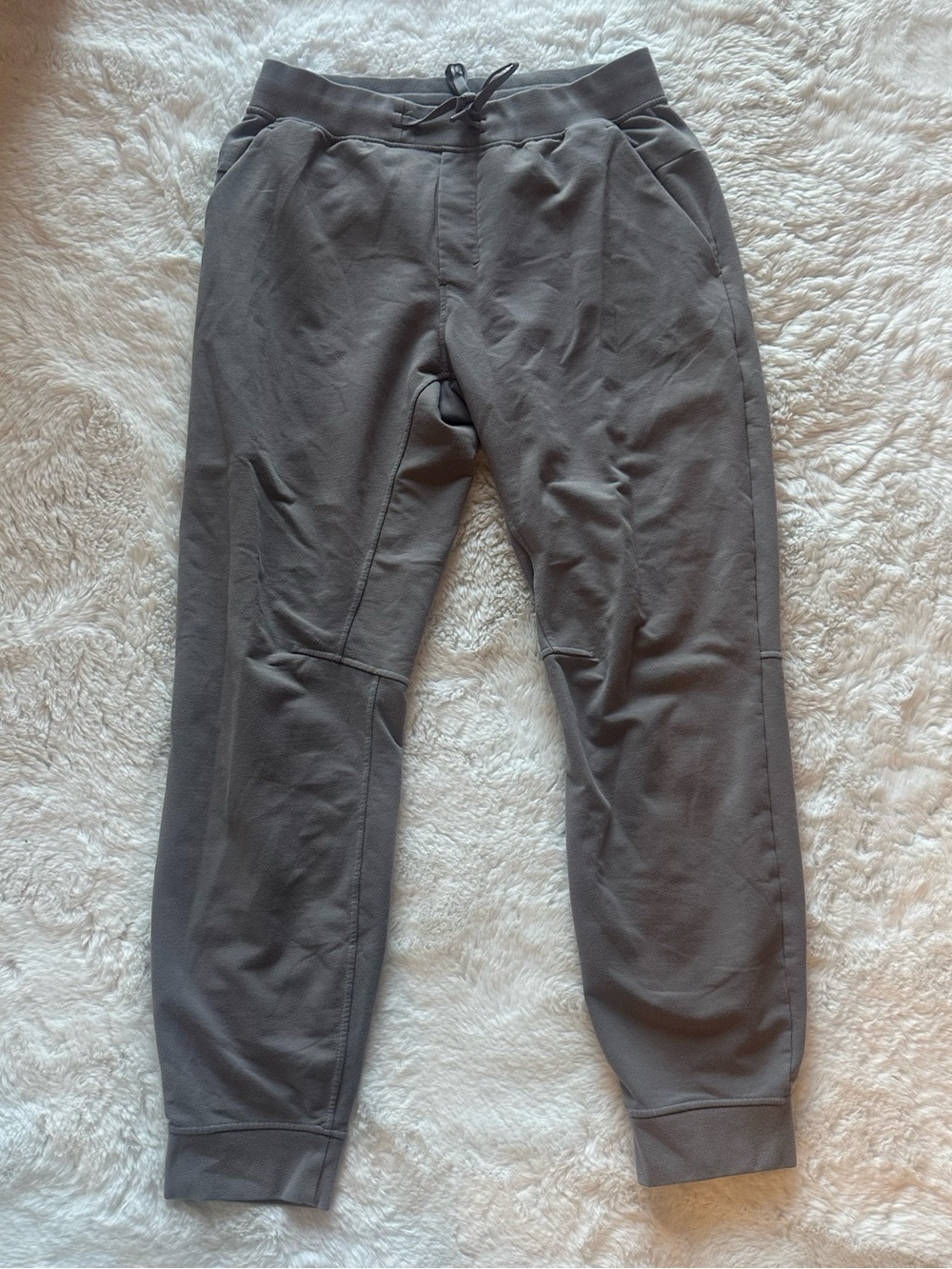 Lululemon Athletica Charcoal/purple-toned Men's Jogger Sweatpants